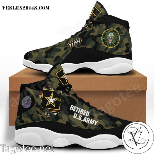 Retired Us Army Air Jordan 13 Shoes