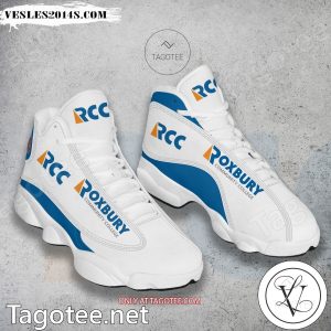 Roxbury Community College Logo Air Jordan 13 Shoes