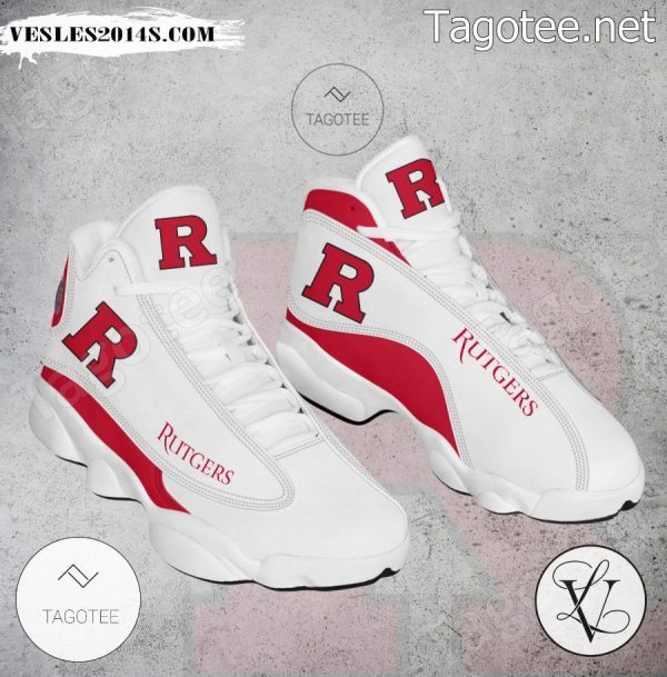 Rutgers NCAA Logo Air Jordan 13 Shoes