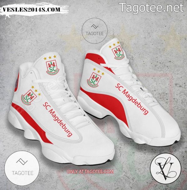 SC Magdeburg Handball Logo Air Jordan 13 Shoes