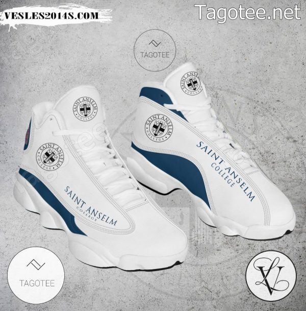 Saint Anselm College Logo Air Jordan 13 Shoes