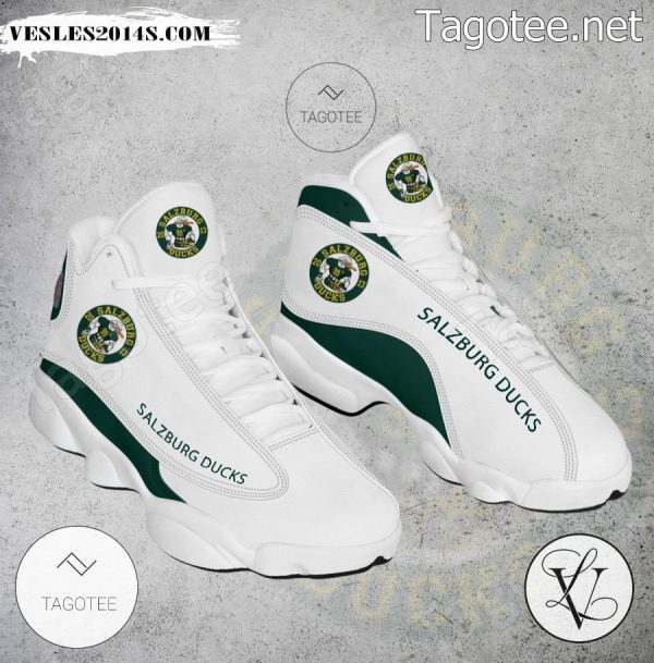 Salzburg Ducks Logo Air Jordan 13 Shoes