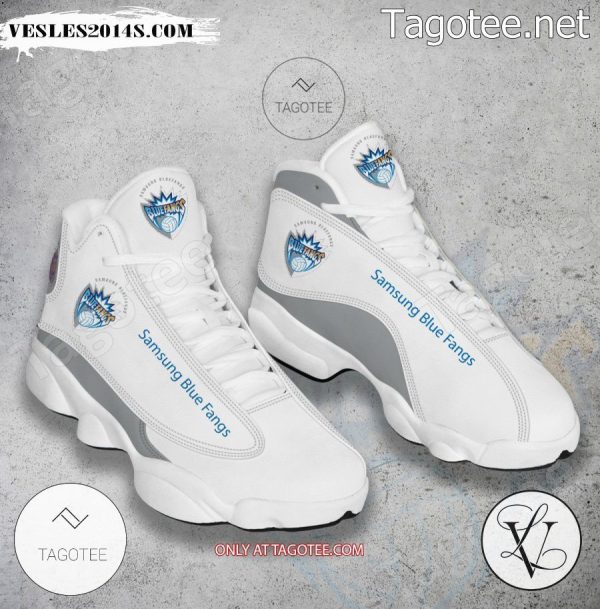 Samsung Blue Fangs Volleyball Air Jordan 13 Shoes