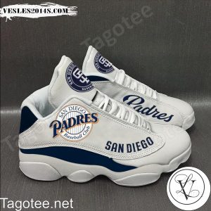 San Diego Padres Baseball Club Air Jordan 13 Shoes