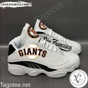 San Francisco Giants Grey Air Jordan 13 Shoes