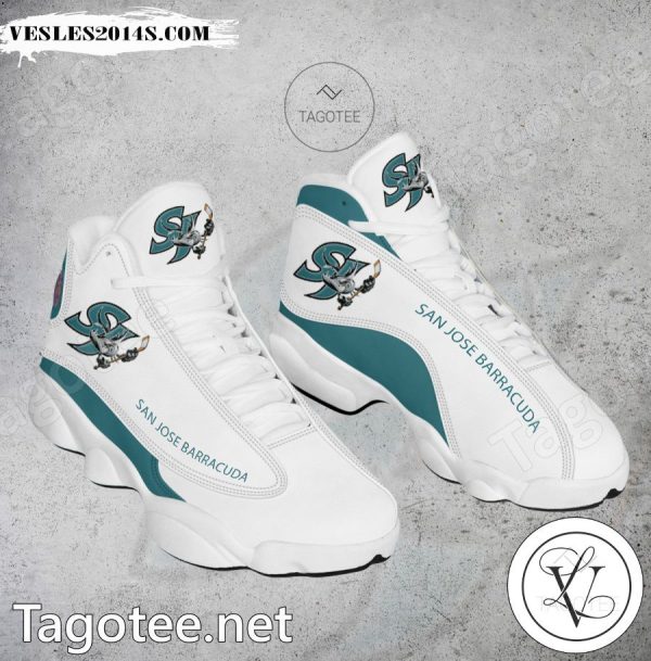 San Jose Barracuda Club Air Jordan 13 Shoes