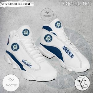 Seattle Mariners Logo Air Jordan 13 Shoes