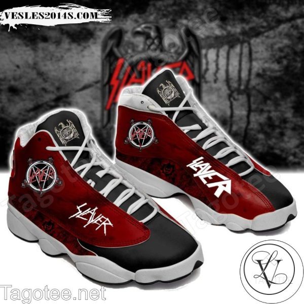 Slayer Black Red Air Jordan 13 Shoes