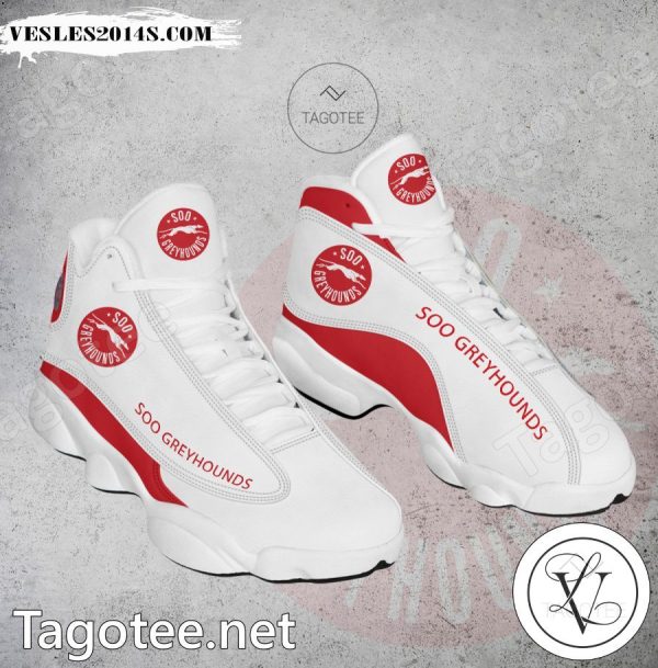 Soo Greyhounds Club Air Jordan 13 Shoes