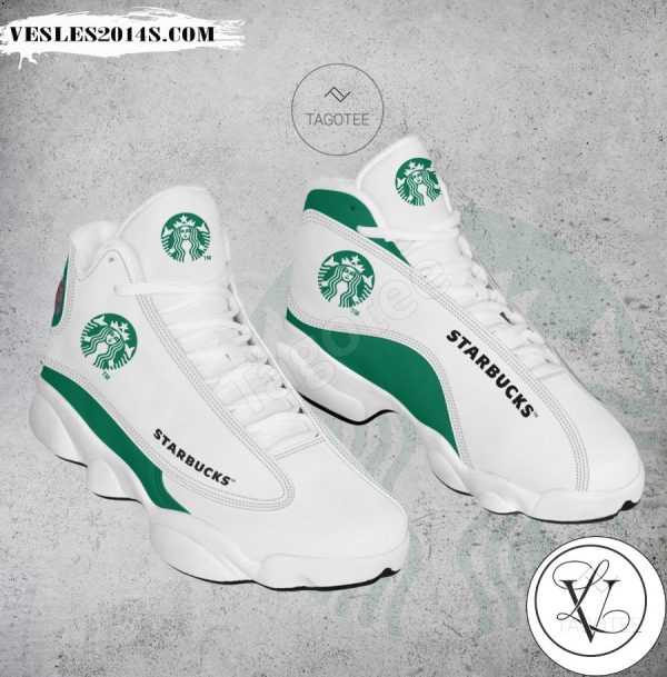 Starbucks Logo Air Jordan 13 Shoes