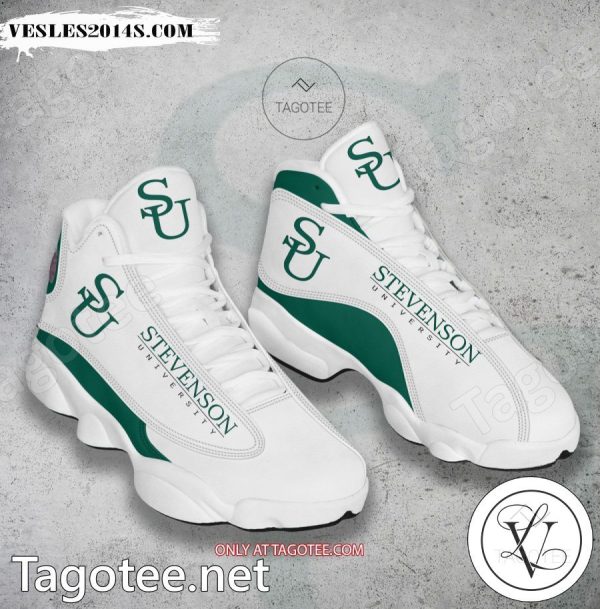 Stevenson University Logo Air Jordan 13 Shoes