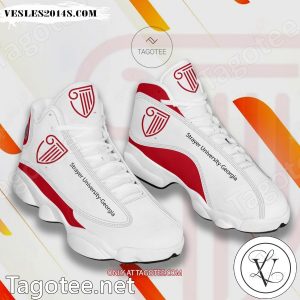 Strayer University-Georgia Logo Air Jordan 13 Shoes