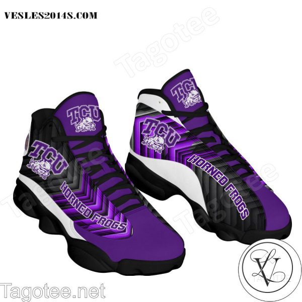 TCU Horned Frogs Air Jordan 13 Shoes