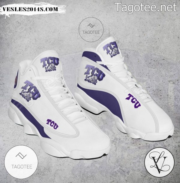 TCU NCAA Logo Air Jordan 13 Shoes