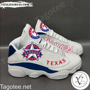 Texas Rangers White Air Jordan 13 Shoes