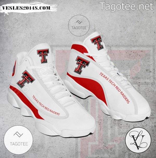 Texas Tech Red Raiders NCAA Logo Air Jordan 13 Shoes