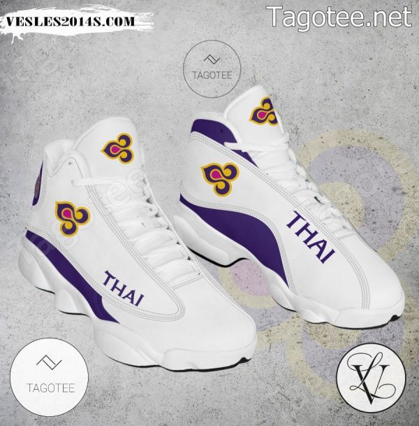 Thai Airways Logo Air Jordan 13 Shoes