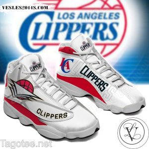 The Los Angeles Clippers White Air Jordan 13 Shoes