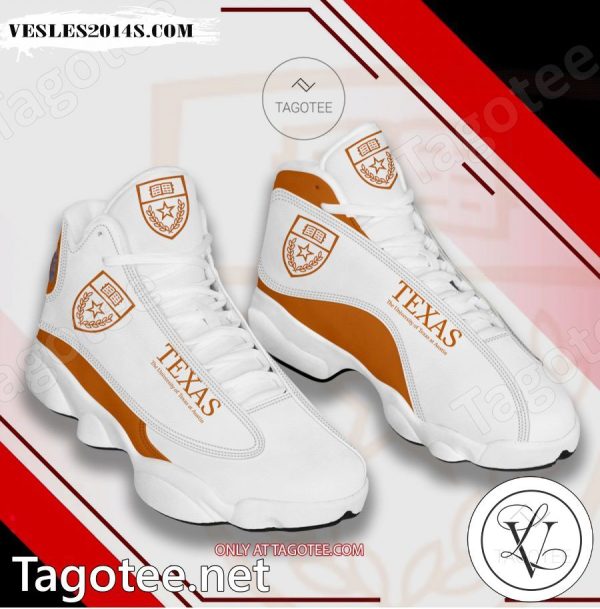 The University of Texas at Austin Logo Air Jordan 13 Shoes