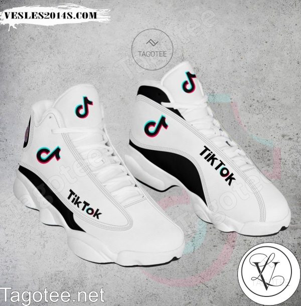 TikTok Logo Air Jordan 13 Shoes