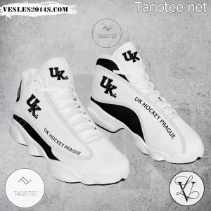 UK Hockey Prague Logo Air Jordan 13 Shoes