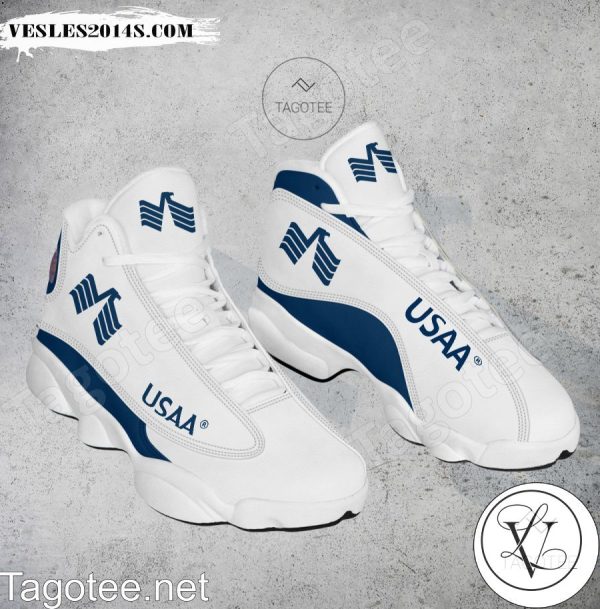 USAA Logo Air Jordan 13 Shoes