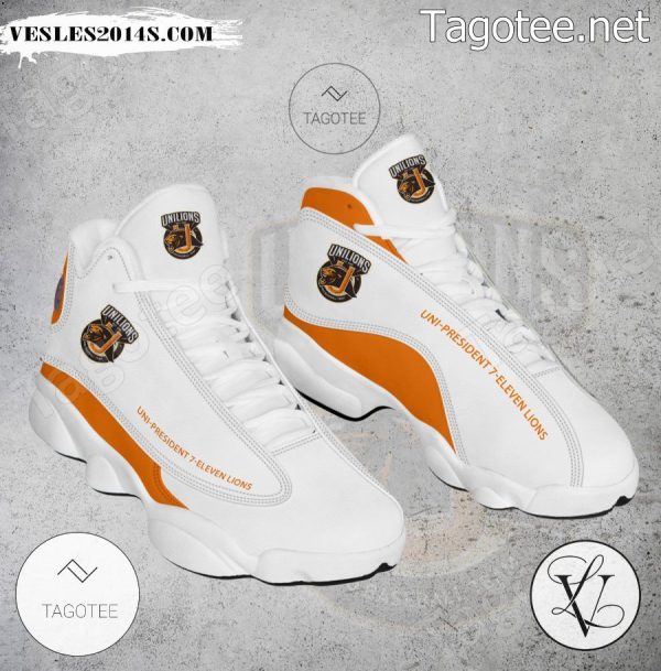 Uni-President 7-Eleven Lions Logo Air Jordan 13 Shoes