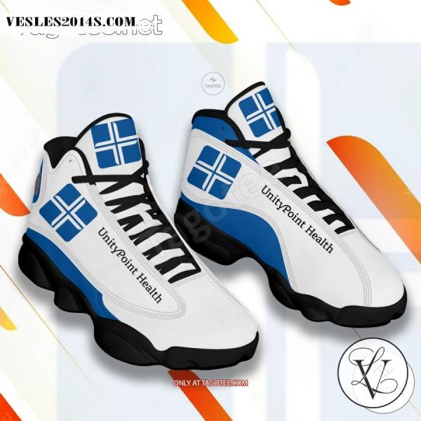 UnityPoint Health Logo Air Jordan 13 Shoes