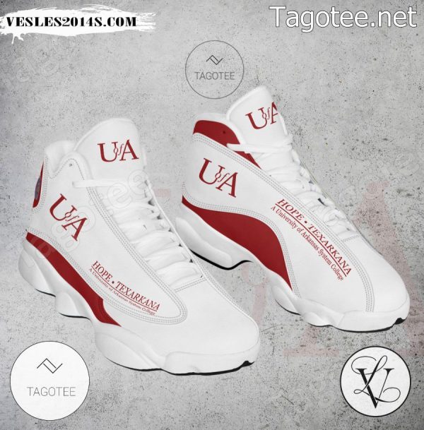 University of Arkansas Community College Hope Logo Air Jordan 13 Shoes