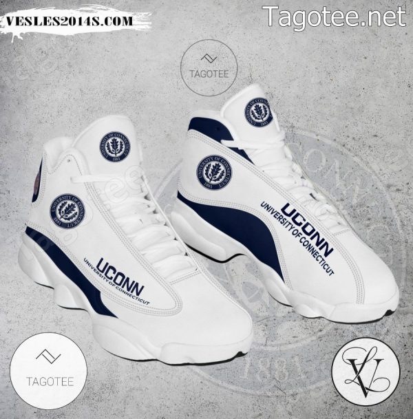 University of Connecticut-Hartford Campus Logo Air Jordan 13 Shoes