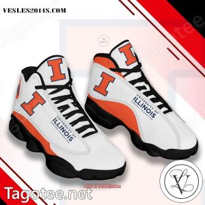 University of Illinois Urbana-Champaign Air Jordan 13 Shoes