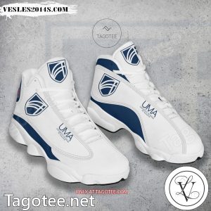 University of Maine at Augusta Logo Air Jordan 13 Shoes