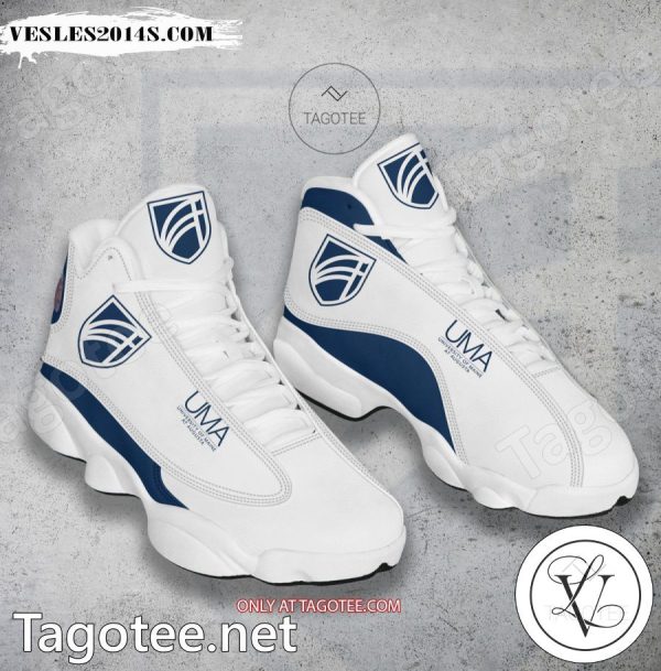 University of Maine at Augusta Logo Air Jordan 13 Shoes