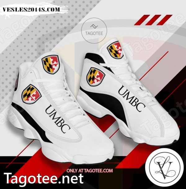 University of Maryland Baltimore County (UMBC) Logo Air Jordan 13 Shoes