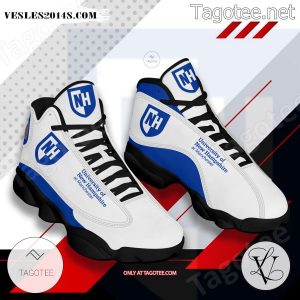 University of New Hampshire at Manchester Logo Air Jordan 13 Shoes