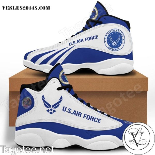 Us Air Force Air Blue White Air Jordan 13 Shoes