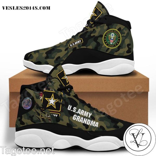 Us Army Grandma Air Jordan 13 Shoes