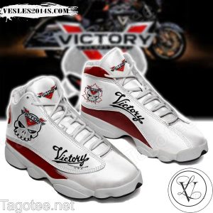 Victory Motorcycles White Air Jordan 13 Shoes