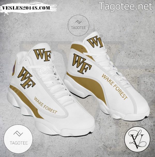 Wake Forest NCAA Logo Air Jordan 13 Shoes