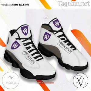 Weber State University Air Jordan 13 Shoes