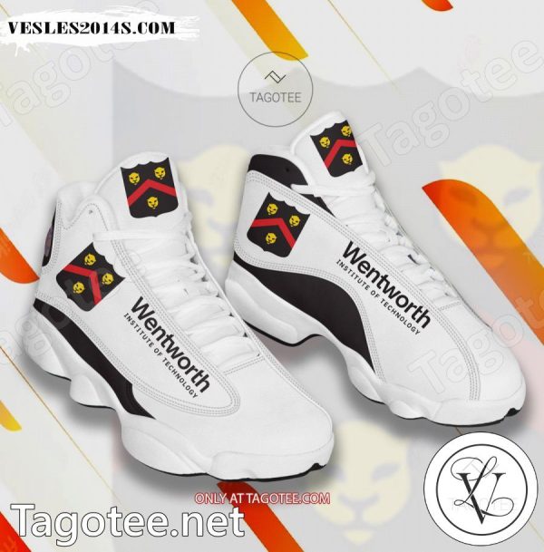 Wentworth Institute of Technology Logo Air Jordan 13 Shoes