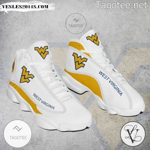 West Virginia NCAA Logo Air Jordan 13 Shoes