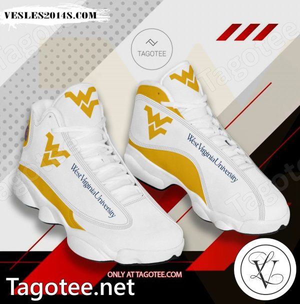 West Virginia University Air Jordan 13 Shoes