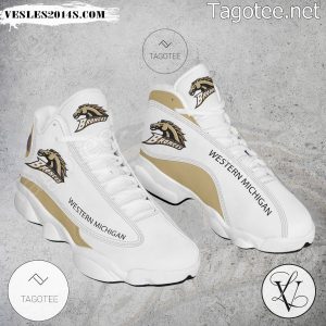 Western Michigan NCAA Logo Air Jordan 13 Shoes