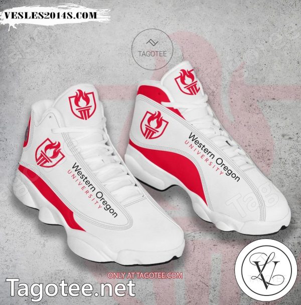 Western Oregon University Air Jordan 13 Shoes