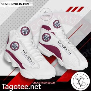 Whatcom Community College Logo Air Jordan 13 Shoes