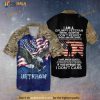 4th Of July Memorial Day American Veteran I Am A Grumpy Veteran Hawaiian Shirt