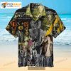 Ac Dc Band Short Sleeve Summer Acdc Button Up Unisex Short Rock Hawaiian Shirt