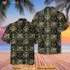 Alien Face Hugger Surfing Unisex Hawaiian Shirt 3d