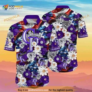 Aloha Colorado Rockies MLB Hawaiian Shirt